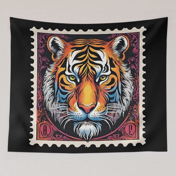 Item preview, Vintage Tiger Majesty designed and sold by Vintagestamps.