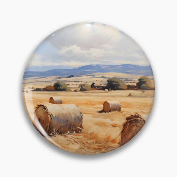 Item preview, Farmhouse - Hay Bales designed and sold by KootenayDesigns.
