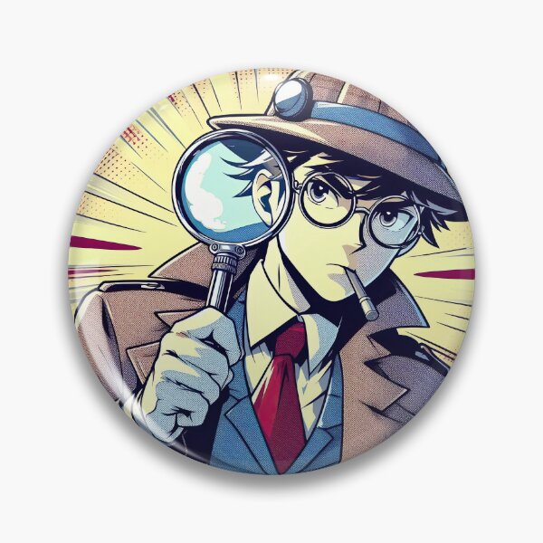 Item preview, Manga Detective Pop Art Style designed and sold by artofuniverse.