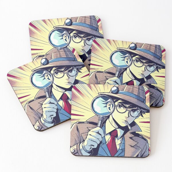 Item preview, Manga Detective Pop Art Style designed and sold by artofuniverse.