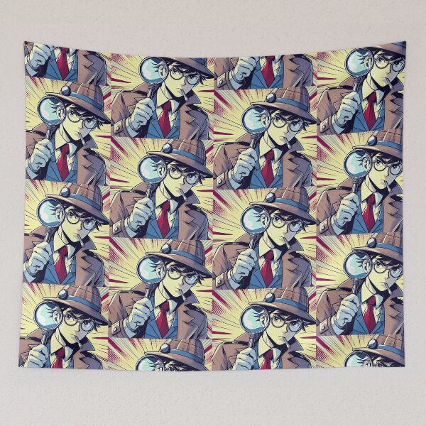 Item preview, Manga Detective Pop Art Style designed and sold by artofuniverse.