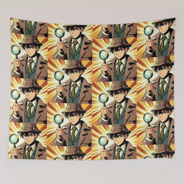 Item preview, Manga Detective Pop Art Style designed and sold by artofuniverse.