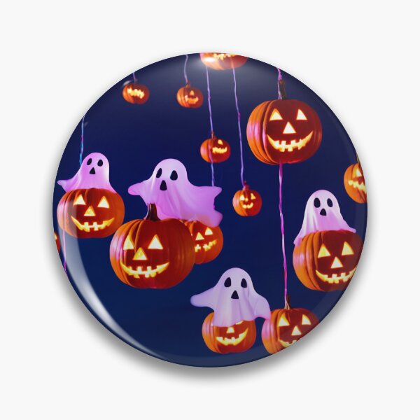 Item preview, Floating Halloween Pumpkins designed and sold by CharismaticMindArt.