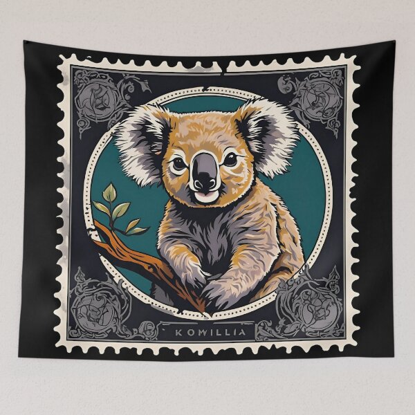 Item preview, The Classic Koala: A Stamp of Nostalgia designed and sold by Vintagestamps.