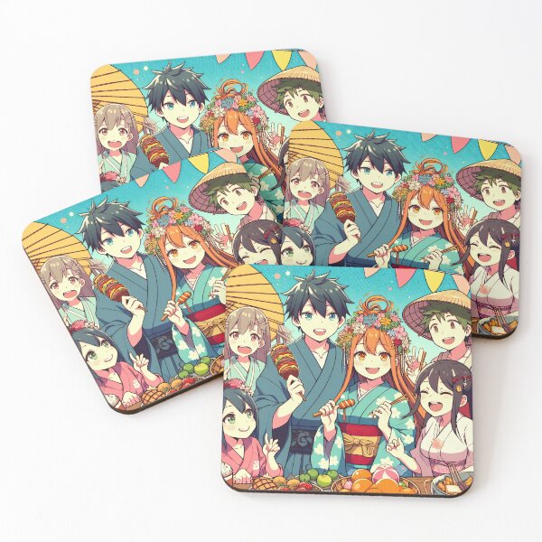 Item preview, Manga Summer Festival Pop Art Style designed and sold by artofuniverse.