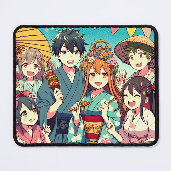 Item preview, Manga Summer Festival Pop Art Style designed and sold by artofuniverse.