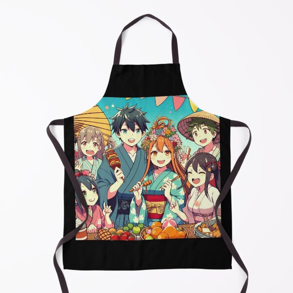 Item preview, Manga Summer Festival Pop Art Style designed and sold by artofuniverse.