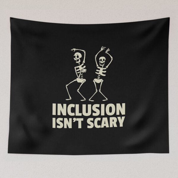 Item preview, Inclusion isn't scary designed and sold by 87-Aesthetics.