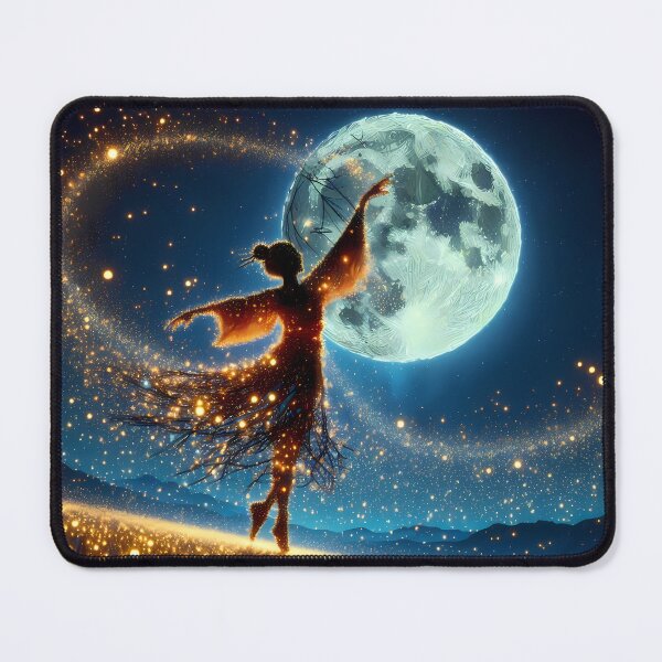 Item preview, Dancer Made of Lights, Ai Generated Art designed and sold by ACC .
