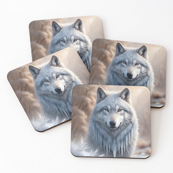 Item preview, Mystical Winter Wolf - LaLi Designs designed and sold by LaLi-Designs.