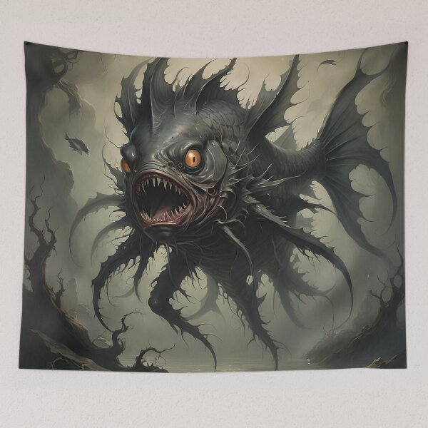Item preview, Sinister Abyssal Being designed and sold by DarkJuliettes.