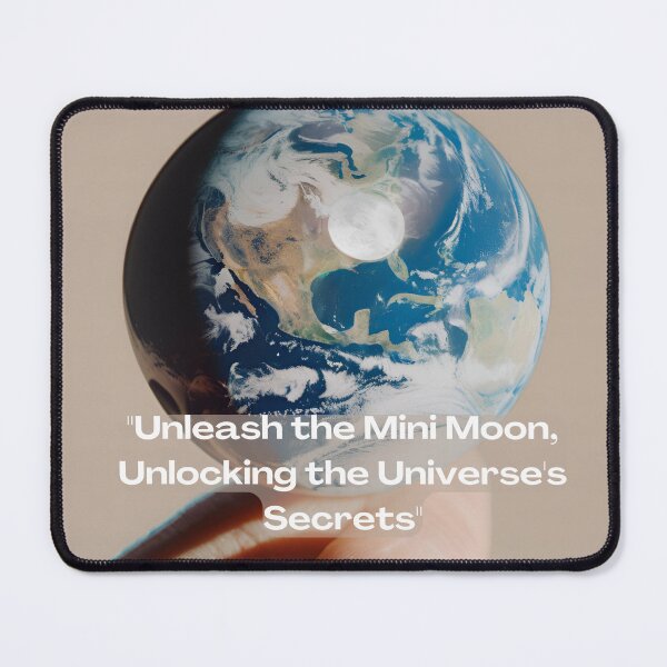 Item preview, Mini Moon: "Unleash the Mini Moon, Unlocking the Universe's Secrets" designed and sold by KKKOOLL.
