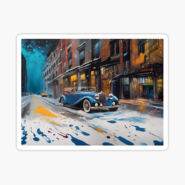 Vintage Night Reverie Sticker