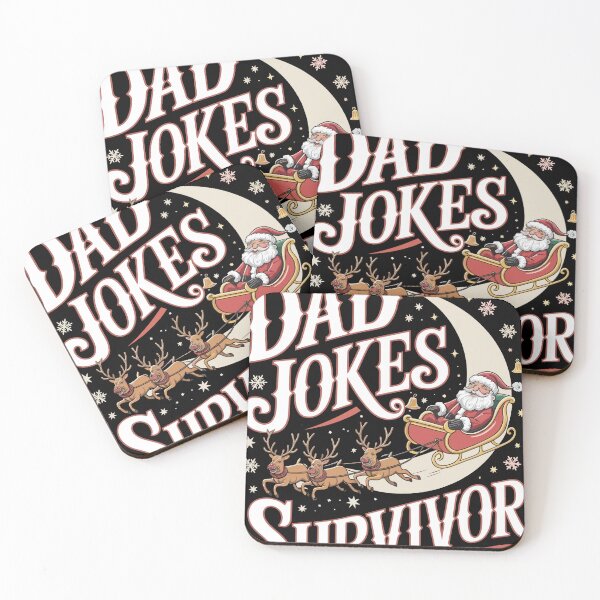 Item preview, Dad Jokes Christmas Gift to Survivor - hope they'll doing alright and Lighthearted Holiday Cheer designed and sold by waterloop.