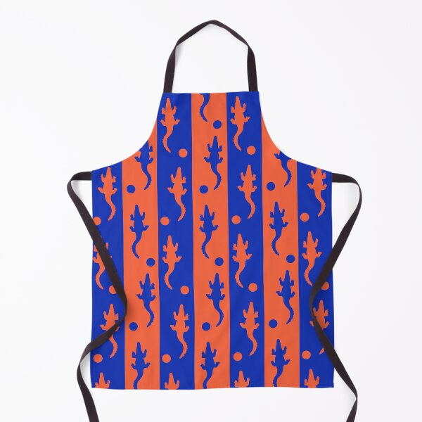 Item preview, Blue and Orange Alligator Stripes designed and sold by KelseyNY.