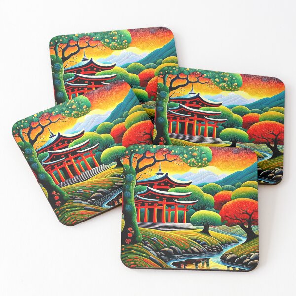 Item preview, Shrine at Sunset 2 designed and sold by George Hutton Hunter.
