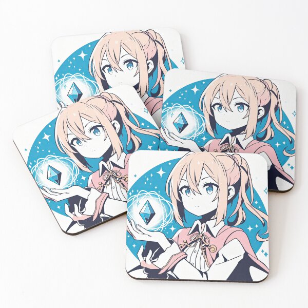 Item preview, Anime Character Holding Crystal Pop Art Style designed and sold by artofuniverse.