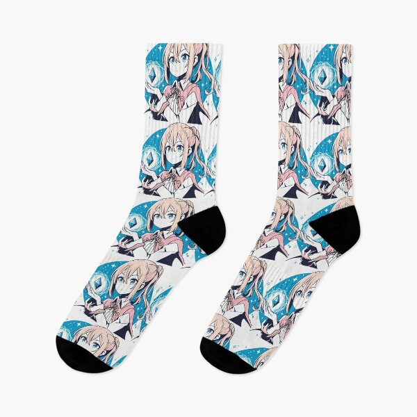 Item preview, Anime Character Holding Crystal Pop Art Style designed and sold by artofuniverse.
