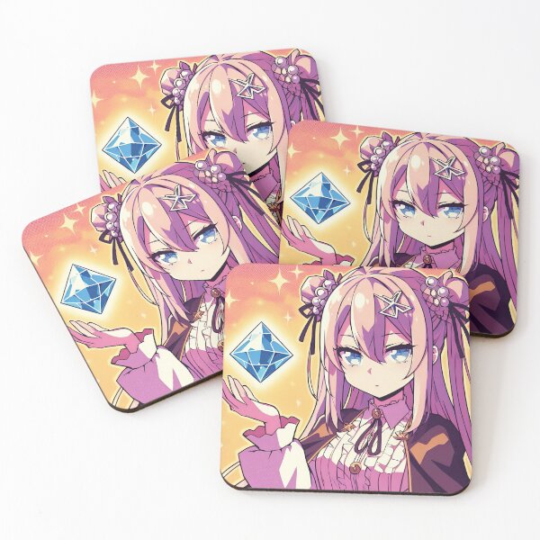 Item preview, Anime Character Holding Crystal Pop Art Style designed and sold by artofuniverse.