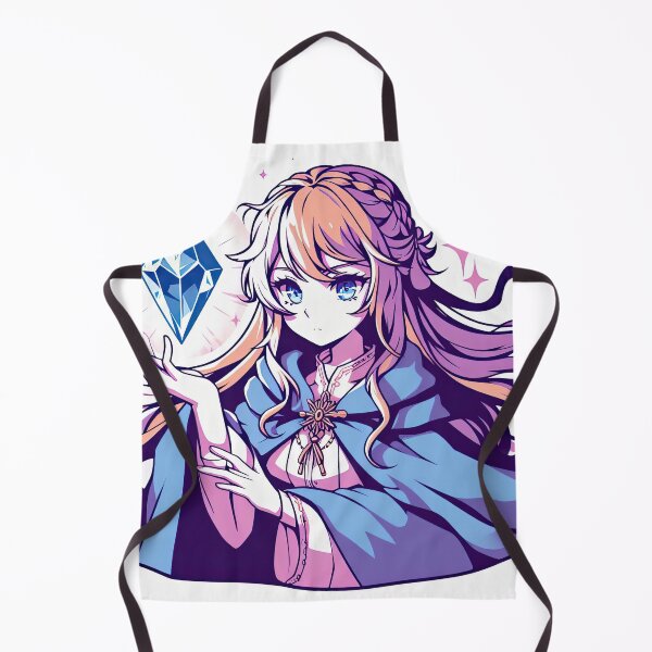 Item preview, Anime Character Holding Crystal Pop Art Style designed and sold by artofuniverse.