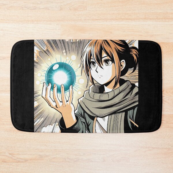 Item preview, Manga Character Holding Orb of Magic Pop Art Style designed and sold by artofuniverse.