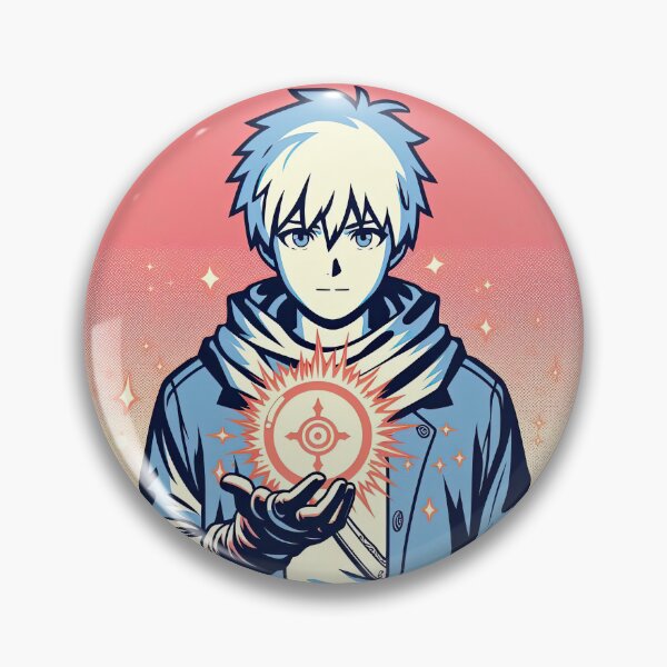 Item preview, Manga Character Holding Orb of Magic Pop Art Style designed and sold by artofuniverse.