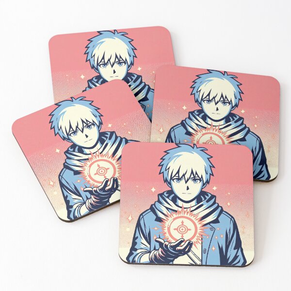 Item preview, Manga Character Holding Orb of Magic Pop Art Style designed and sold by artofuniverse.
