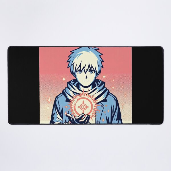 Item preview, Manga Character Holding Orb of Magic Pop Art Style designed and sold by artofuniverse.