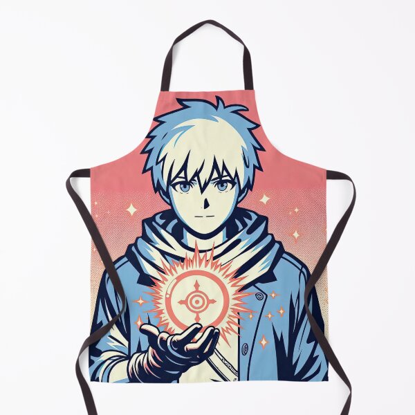 Item preview, Manga Character Holding Orb of Magic Pop Art Style designed and sold by artofuniverse.