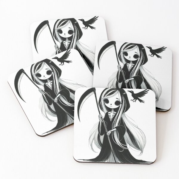 Item preview, Grim reaper girl designed and sold by II0FU5.