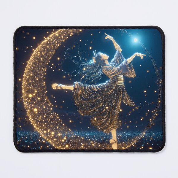 Item preview, Dancer Made of Lights, Ai Generated Art designed and sold by ACC .