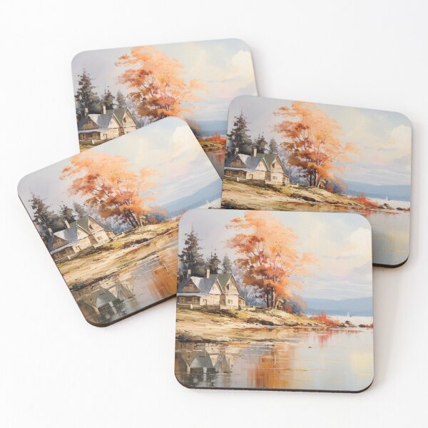 Item preview, Farmhouse - House Next To Rive designed and sold by KootenayDesigns.