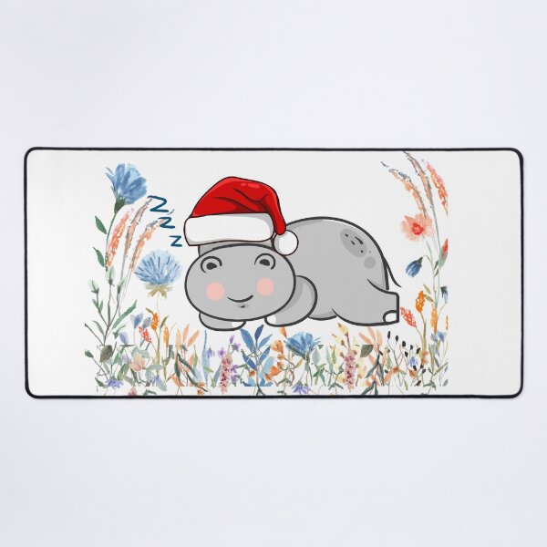 Item preview, christmas baby hippo cute funny wildflower gift mom dad ,christmas tree , moo deng designed and sold by PROTONEDL.