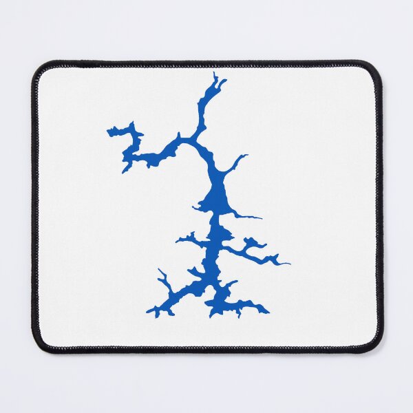 Item preview, Deep Creek Lake Map designed and sold by delmarvastickers.