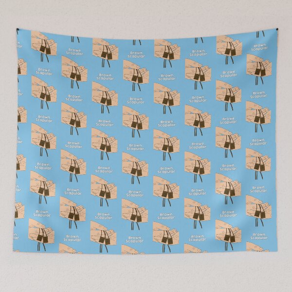 Item preview, Brown Scapular designed and sold by elviamontemayor.