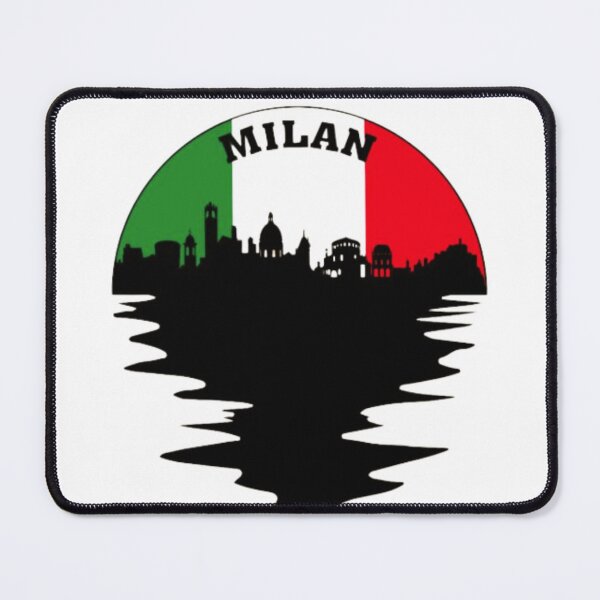 Artikelvorschau, Skyline von Mailand, Italien – ikonische italienische Stadtbildkunst entworfen und verkauft von BubbleSpy.