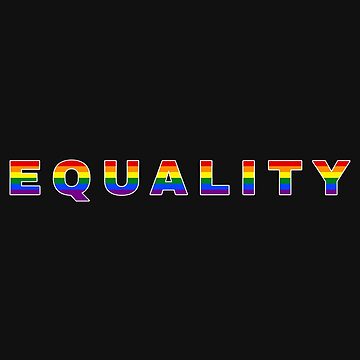 Artwork thumbnail, Rainbow Pride Equality Design | LGBTQ+ Pride, Proud & Strong by Iconic Days