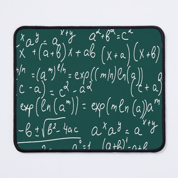 Item preview, Maths on blackboard designed and sold by Divine Ease.