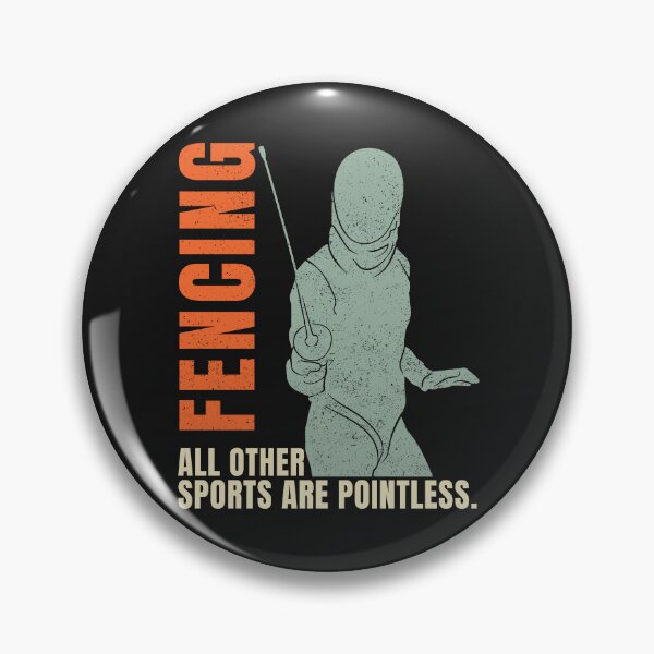 Item preview, Fencing - All Other Sports Are Pointless, Distressed  designed and sold by Anniko Art Studio.