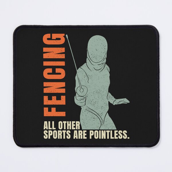 Item preview, Fencing - All Other Sports Are Pointless, Distressed designed and sold by Anniko Art Studio.