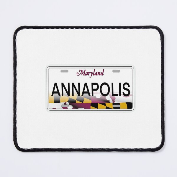 Artikelvorschau, Nummernschild „Annapolis“ entworfen und verkauft von delmarvastickers.