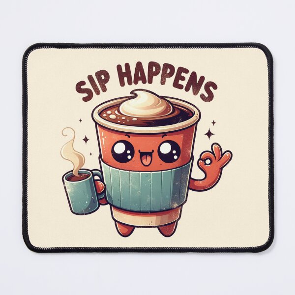 Item preview, Sip Happens designed and sold by BassHeadMomma.