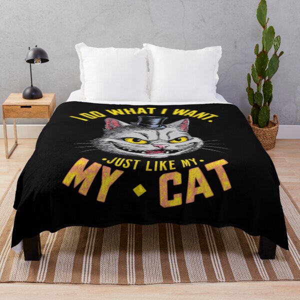 Item preview, Funny Cat I Do What I Want... Just Like My Cat! designed and sold by FelineFrenzyArt.