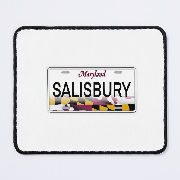 Item preview, Salisbury License Plate designed and sold by delmarvastickers.