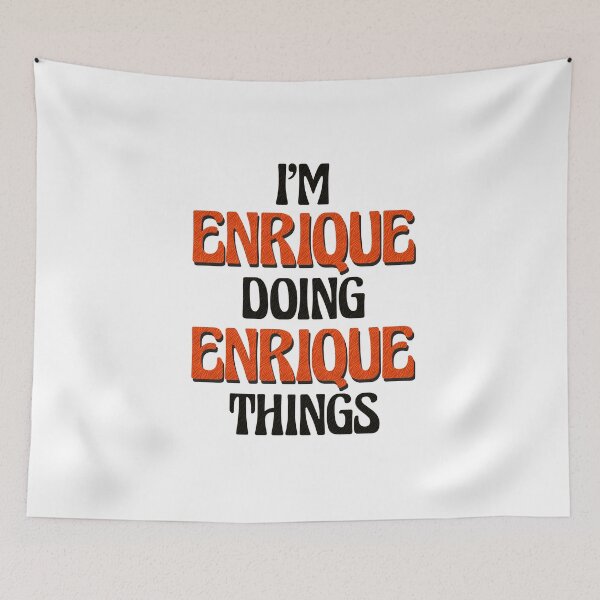 Item preview, Soy Enrique Haciendo Cosas de Enrique designed and sold by Oussinc.