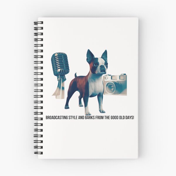 Item preview, a 3d render of a boston terrier with a vintage designed and sold by chessnegocios.