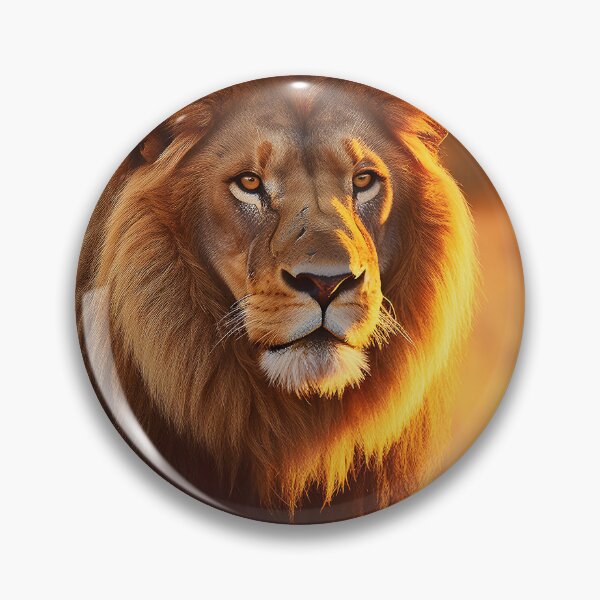 Item preview, The Mighty lion at sunrise in Africa - Wildlife photo designed and sold by TheArtistOf2022.
