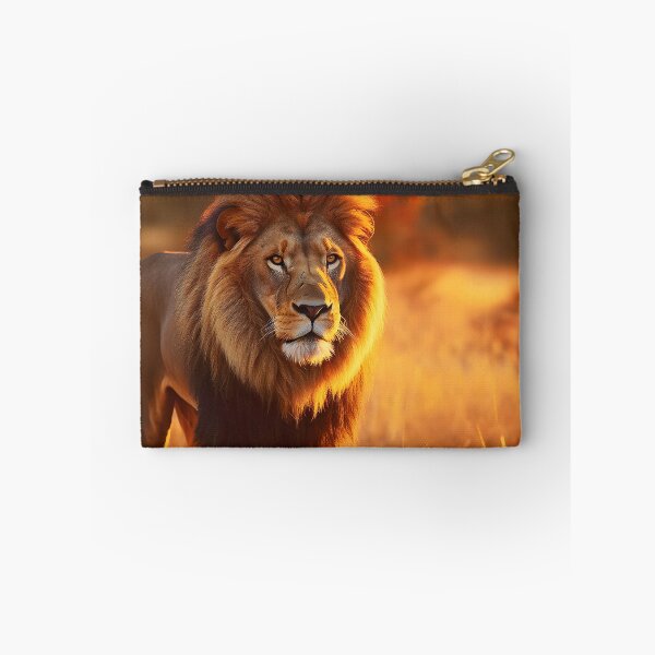 Item preview, The Mighty lion at sunrise in Africa - Wildlife photo designed and sold by TheArtistOf2022.