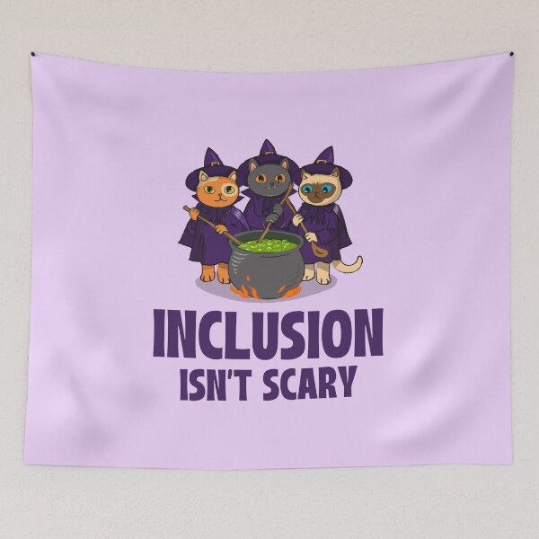 Item preview, Inclusion isn't scary designed and sold by 87-Aesthetics.