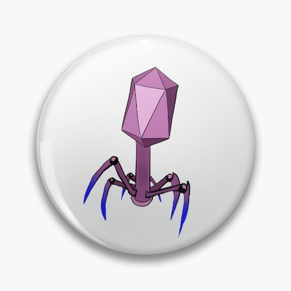 Item preview, Bacteriophage designed and sold by Spilled--Ink.